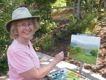 Linda painting